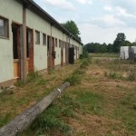 Hauptstall zu Beginn des Umbaus