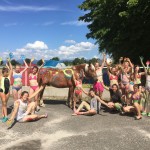 Zeltlager macht Spaß